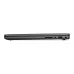Closed Dell Pro 14 Essential PV14250 Laptop side view highlighting sleek profile, USB port, audio jack, and SD slot.