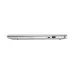 Side view of closed HP EliteBook 8 G1i Laptop highlighting slim design with USB, USB-C, audio, and card ports.