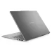 Rear-left angled view of the Lenovo IdeaPad Slim 5 14IRH10 OLED Laptop with open lid and visible left-side connectivity.