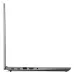 Side profile of the Lenovo ThinkPad E14 Gen 6 Laptop highlighting its slim build and array of ports including USB-C, HDMI, and audio jack.