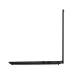 Side view of Lenovo ThinkPad E14 Gen 7 Laptop open at 90° showing slim profile with USB and Ethernet ports.