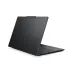 Rear angled view of Lenovo ThinkPad E14 Gen 7 Laptop with matte black finish, ThinkPad logo, and visible left-side ports.