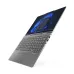 Angled view of Lenovo ThinkPad X1 2-in-1 Gen 10 Aura Edition Laptop with silver keyboard, red TrackPoint, and Windows 11.