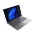 Angled front view of the Lenovo V15 Gen 4 Laptop displaying Windows 11 Start Menu and metallic gray finish.
