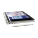 Tablet mode view of the Lenovo Yoga 7 2-in-1 14ILL10 Laptop with stylus placed in front, showing creative workspace.