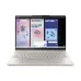 Front-facing shot of the Lenovo Yoga 7 2-in-1 14ILL10 Laptop displaying a design interface on a white screen in active use.