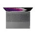 Top-down view of the Lenovo Yoga 7 2-in-1 14IML9 Laptop with flower wallpaper and Dolby Vision Atmos branding visible.