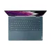 Top-down view of the Lenovo Yoga 7 2-in-1 14IML9 Laptop with flower wallpaper and Dolby Vision Atmos branding visible.