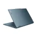 Angled view of the Lenovo Yoga 7 2-in-1 14IML9 Laptop partially open, showing dark gray finish and visible branding.
