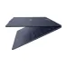 Angled view of Lenovo Yoga Slim 7 Ultra 14IPH11 Laptop in dark blue finish showing slim design and gold Lenovo branding.