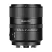 Front view of the black 7Artisans 24mm F1.8 AF lens showing aperture and AF/MF switch.