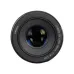 Frontal view of Canon EF 50mm f/1.8 STM lens showing 49mm thread and front element