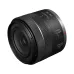 Front angled view of Canon RF 24-50mm f/4.5-6.3 IS STM Lens with zoom ring and filter diameter markings.