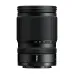 Side view of Nikon NIKKOR Z 24-105mm f/4-7.1 Lens with textured zoom and focus rings marked up to 105mm.