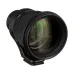 Front view of Sigma 105mm f/1.4 DG HSM Lens showing large glass element and tripod mount for stable portrait shooting.