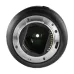 Rear view of the black Sirui FF 85mm F1.4 AF lens showing the E-mount contacts and markings.