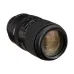Front view of Tamron 50-400mm f/4.5-6.3 Di III VC VXD Lens showing coated glass and focal length markings for long-range use.