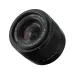 Close-up, angled view of the black Viltrox AF 20mm F2.8 Air Full-Frame Lens
