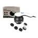 Maxtop MP-2290 Massage Gun with device, attachments, and box highlighting vibration massage and heat features.
