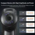 Product view of Merach MR-M010B2 9D Massage Gun compact design with LED interface and four speed settings.