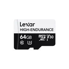 Lexar High-Endurance 64GB MicroSD UHS-I Memory Card