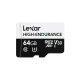 Lexar High-Endurance 64GB MicroSD UHS-I Memory Card
