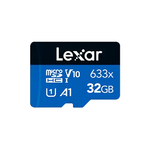 Lexar High-Performance 633x 32GB MicroSDHC UHS-I Memory Card