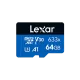 Lexar High-Performance 633x 64GB MicroSDXC UHS-I Memory Card