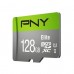 PNY Elite 128GB Class-10 Micro SD Memory Card With Adapter