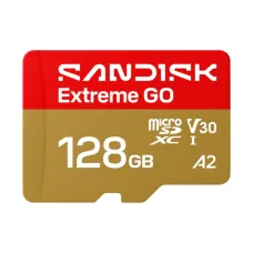 SanDisk Extreme GO 128GB UHS-I MicroSD Memory Card