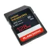 right angle view of SanDisk Extreme PRO 128GB 250mbps SDXC UHS-I Memory Card