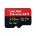 Sandisk Extreme Pro 256GB MicroSDXC UHS-I Memory Card (SDSQXCZ-2564G-GN6MA)