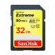 SanDisk Extreme 32GB 90mbps SDHC UHS-I Memory Card (SDSDXVE-032G-GNCIN)