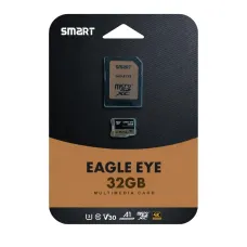 Smart Eagle Eye 32GB Micro SDXC UHS-I U3 Class10 Memory Card with Adapter