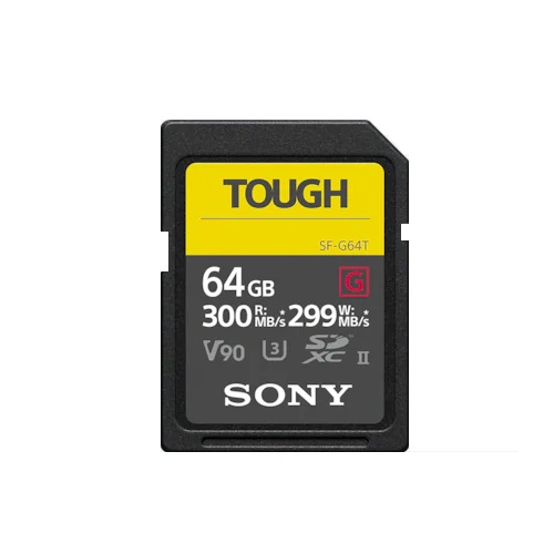 Sony SF-G Tough Series UHS-II SDXC 64GB Memory Card