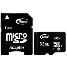 Team Group 512GB Elite microSDXC UHS-I U3, V30, A1, 4K UHD Memory Card with  SD A