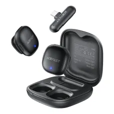 Acefast R1 AI Noise Reduction Dual Wireless Lavalier Microphone