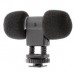 Boya BY-MM3 Mini Condenser Stereo Shotgun Microphone