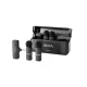BOYA BY-V4 4-Channel Mini Wireless Microphone with 3.5mm Converter