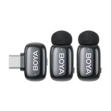 BOYA mini 2-04 Wireless Microphone (TX-2, RX-1)