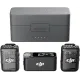 DJI Mic 2 (2 TX + 1 RX + Charging Case) Dual-channel Wireless Microphone