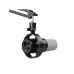 FIFINE AmpliTank K688CT microphone in circular shock mount with XLR connector and rotary knobs for audio adjustment.