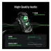 Promotional view of Maono Wave T1 Mini Microphone with transparent casing showing circuitry and audio specs.