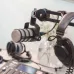 Front view of RODE PodMic Versatile Dynamic Broadcast Microphone with integrated swivel mount.