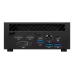 Rear I/O panel of ASUS ExpertCenter PN53 (Barebone) Mini PC with HDMI, DisplayPort, USB-C, and Ethernet ports.