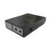 Optima 103G compact power device with USB port, dual 12V outputs, durable black casing and side power input design