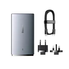 Baseus GaN5 Pro Ultra-Slim Fast Charger 65W Adapter with Type C Cable