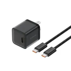Baseus GaN5S Fast Charger 30W Adapter with Type C Cable