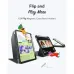 Three-quarter multi-position view of ESR Flip Magnetic Case with Pencil Holder For iPad Air 4/5/ 11 in use