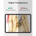Front view of ESR Paper-Feel Screen Protector for iPad Air 11 (2024/25)-2 Pack highlighting higher